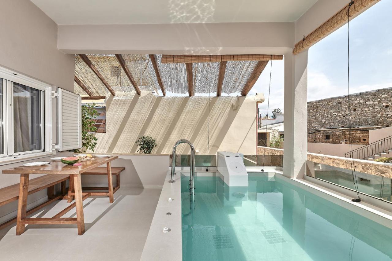 2 Bedroom Villa With Heated Swimming Pool-Spa Whirlpool-Bbq! Melidhónion Exteriör bild