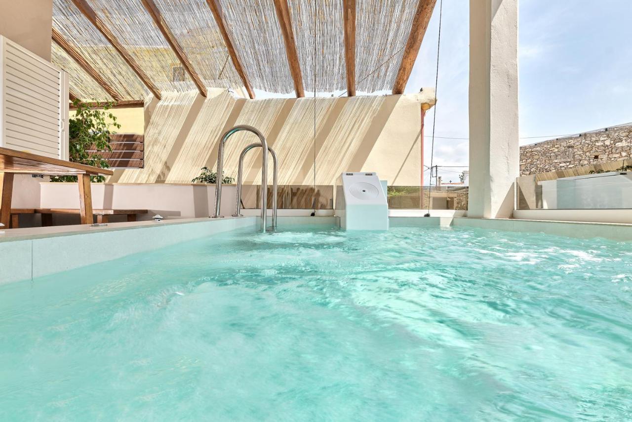 2 Bedroom Villa With Heated Swimming Pool-Spa Whirlpool-Bbq! Melidhónion Exteriör bild