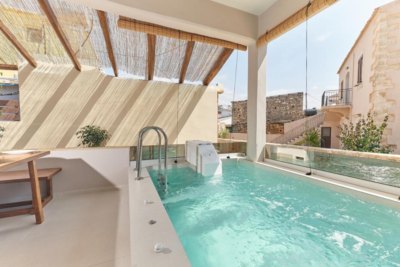 2 Bedroom Villa With Heated Swimming Pool-Spa Whirlpool-Bbq! Melidhónion Exteriör bild