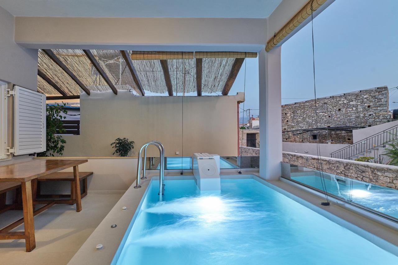 2 Bedroom Villa With Heated Swimming Pool-Spa Whirlpool-Bbq! Melidhónion Exteriör bild